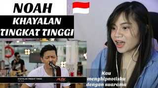 NOAH - Khayalan Tingkat Tinggi (Live at Music Everywhere) I FILIPINA REAKSI