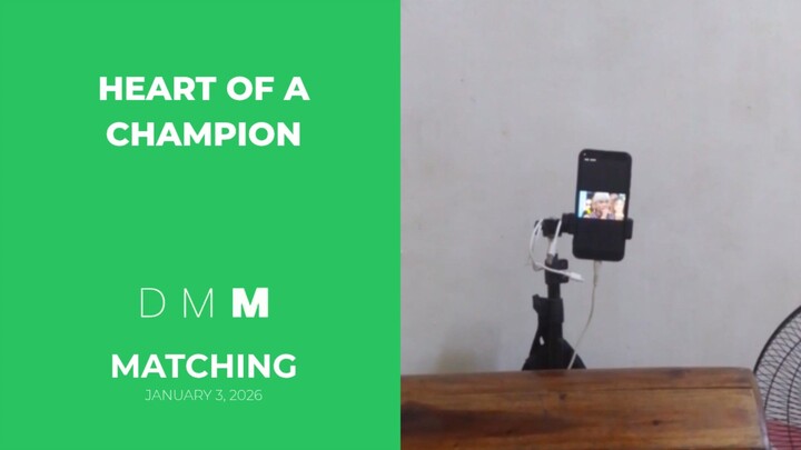 DMM: Heart of a Champion - January 3, 2026 | MATCHING