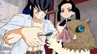 Aoi casa com Inosuke em Kimetsu no Yaiba VR ?