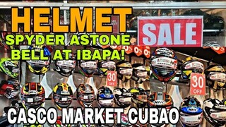 CASCO MARKET CUBAO SALE up to 30% off! HELMET,SPYDER BELL ASTONE AT IBAPA! BAGSAK PRESYO!