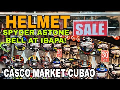 CASCO MARKET CUBAO SALE up to 30% off! HELMET,SPYDER BELL ASTONE AT IBAPA! BAGSAK PRESYO!