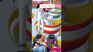 LEIKA LIBURAN KE DUFAN #sakuraschoolsimulator #shorts #leika #leikagaming