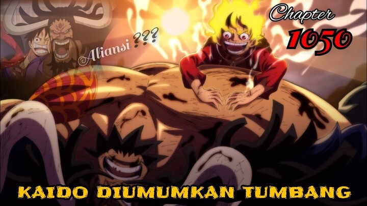 OP 1050 - TUMBANGNYA SANG MAKHLUK TERKUAT ? | PENGUMUMAN KEKALAHAN KAIDO | ONE PIECE 1050 [PREDIKSI]