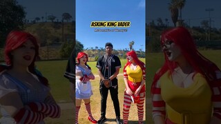 McDonald’s or Wendy’s? @KINGVADERofficial @girlsgotrhythm #fastfoodhouse #fastfood #kingvader