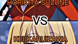 HORIKITA SUZUNE VS KEI KARUIZAWA 🥀//CLASSROOM OF THE ELITE