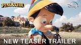 Disney's Pinocchio | Official Trailer 3 | Disney+ | pinocchio trailer 2022 | pinocchio trailer