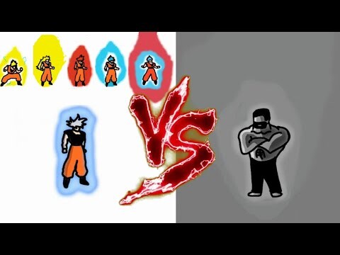 GigaChad Vs. Goku (24 FPS animated fight)