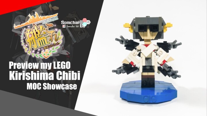 Preview my LEGO KanColle Kirishima Chibi | Somchai Ud