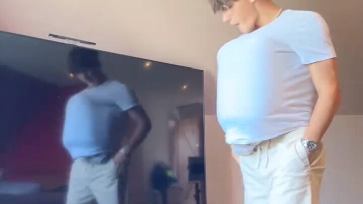 When dads of different types come into your room to patrol their territory