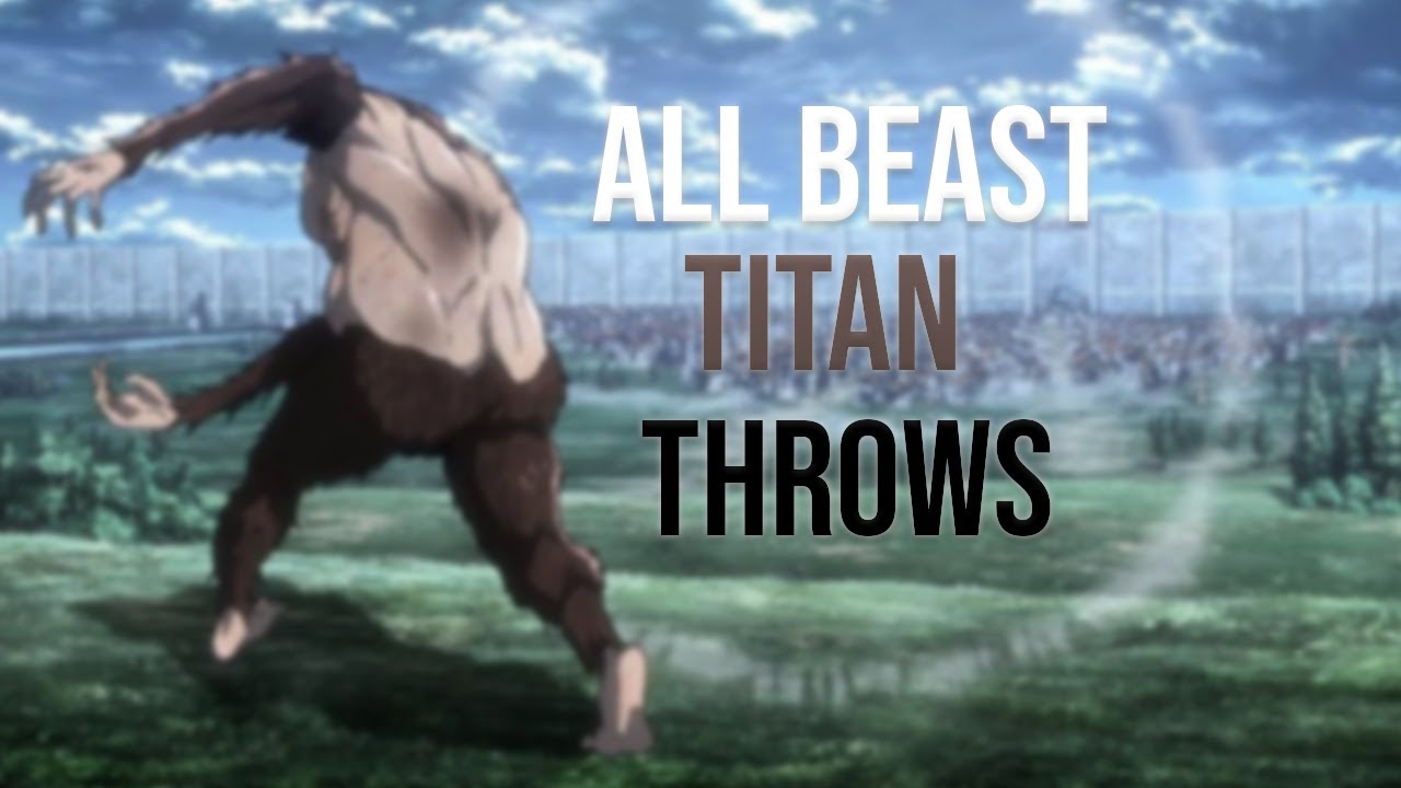 Attack on Titan Season 2 - All Beast Titan Scenes 