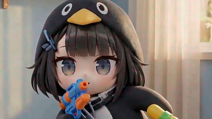 Penguin Flash Mob Dance Medley (Revenge Shake × Cabbage Smiles at Me × Fork Shake)