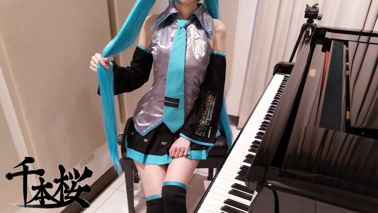 初音ミク 千本桜 Senbonzakura ピアノ Bilibili