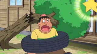 Doraemon, a wishing star that can make wishes come true, but Fat Tiger and Suneo were badly hurt by 