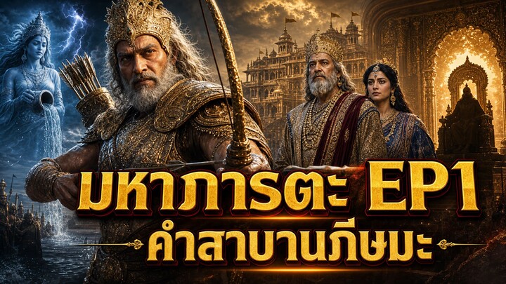มหาภารตะ EP1 คำสาบานภีษมะ จุดเริ่มต้นราชวงศ์กุรุ | ตำนานเปิดผนึก