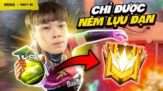 Team Free fire chỉ dùng bom mìn càn quét tử chiến xếp hạng | HEAVY Free Fire