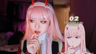 【幺鸡】💗 国家队02《DARLING in the FRANXX》cos仿妆 | 做我的darling吗🍭