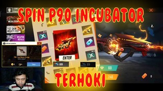 SPIN P90 TUNE BLASTER INCUBATOR CUMA 400DM DOANG WKWKW - FREE FIRE INDONESIA