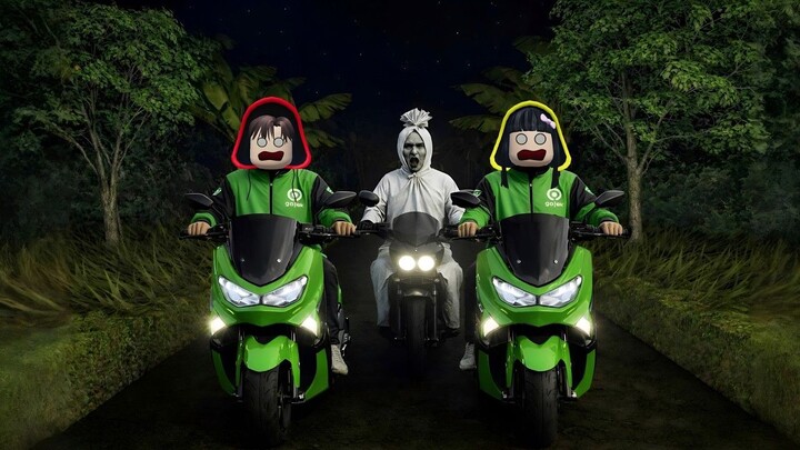 Yuta, Mio Dan Baby Celine Dikejar Pocong Saat Ngojol Bakso Malang  ROBLOX