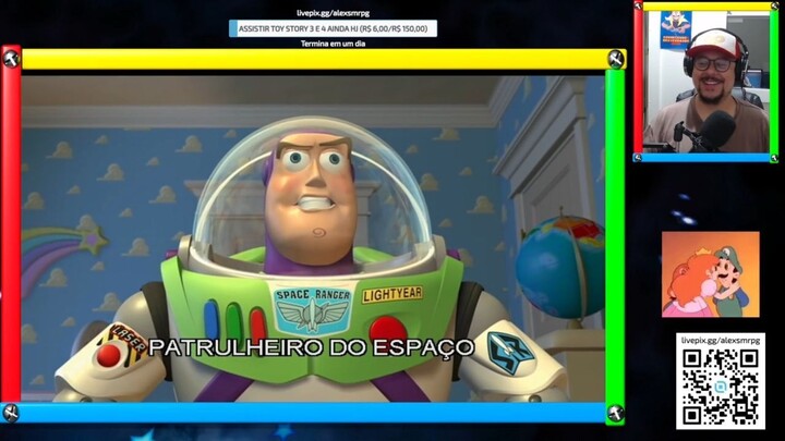 VOD - Assistindo Toy Story 1 e 2
