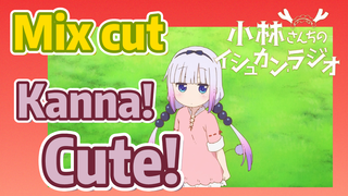 [Miss Kobayashi's Dragon Maid]  Mix cut |  Kanna!  Cute!