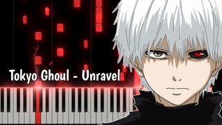 Tokyo Ghoul - Unravel (Piano Cover)