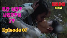 So Not Worth It Episode 7 in Urdu/Hindi Dubbed ( Korean Comedy Drama 2024 ) K C DramasUrdu/Hindi