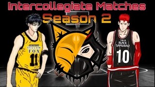 Slamdunk Intercollegiate Matches Season 2 l Official Trailer