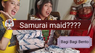 eisa ft samurai !! bagi bagi Bento..