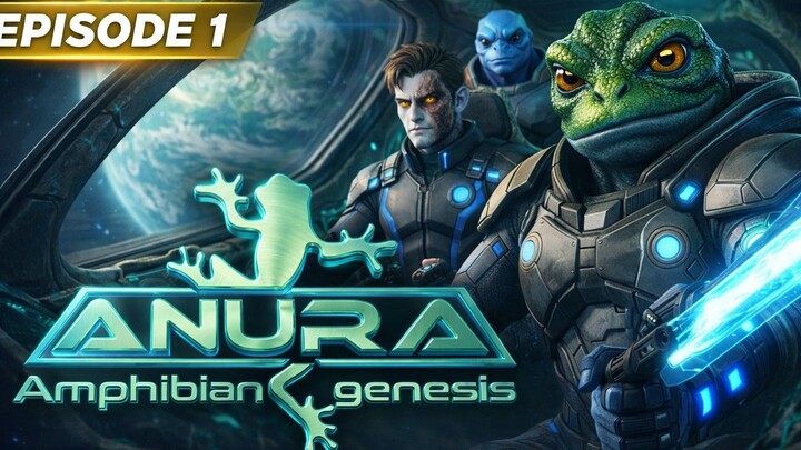 ANURA "Amphibian Genesis" | Epic Sci-Fi Animated Series (AI 3D Animation) | Ep. 01 #aianimation #ai
