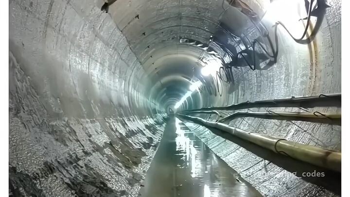 Speed of sound visualized in a tunnel🤯