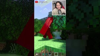 Momen ketika aku menyatu dengan tubuh SKIBIDI TOILET di minecraft ! #shorts