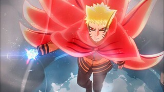 Naruto humilha Isshiki usando o Modo Barion, Naruto vs Isshiki - Sasuke perde o Rinnegan !