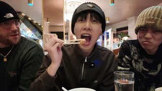 Saya pernah makan makanan Cina di Eropa Utara dan bos memberi saya 7 hidangan...