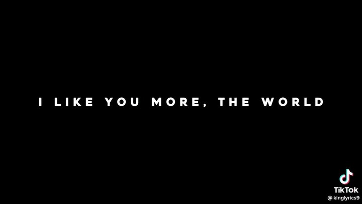 I like you