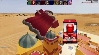 roblox arsenal red team wins vs blue team lose