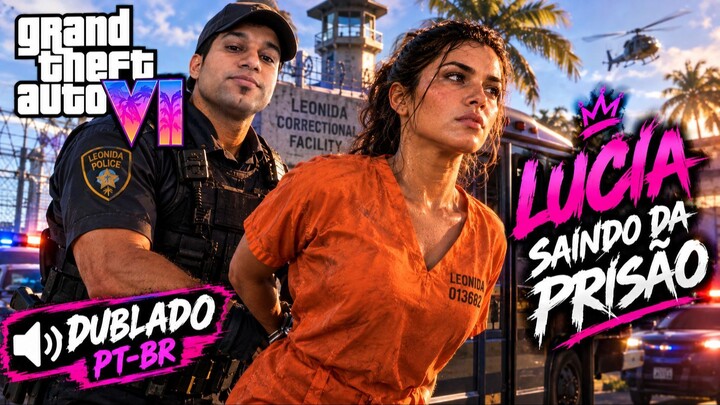 🔥 LUCIA ESTÁ SAINDO DA PRISÃO! | GTA 6 DUBLADO PT-BR 🎮