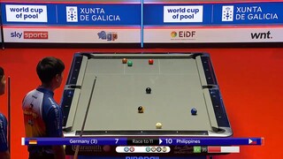 Germany VS Philippines 9 Ball World Pool