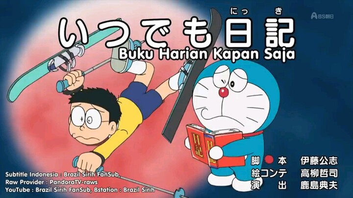 Doraemon - Jalan-jalan Di Awan yang Baru Terbentuk dan Buku Harian Kapan Saja (Sub Indo)