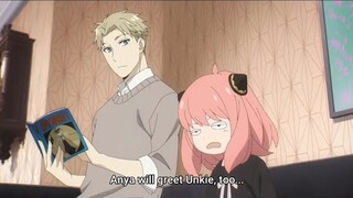 Anya will greet Unkie..Aww this is cute❤️❤️