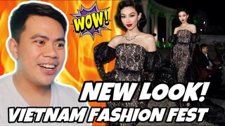 ATEBANG REACTION | NEW LOOK OF NGUYEN THUC THUY TIEN DURING THE VIETNAM FASHION FEST 2022