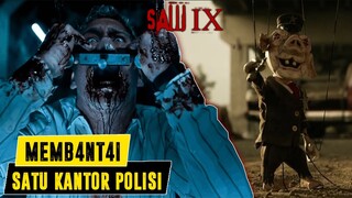 PENERUS PSIK0PET JIGSAW GAK KALAH CERDAS - SEMUA POLISI KOTOR HABIS | ALUR FILM SAW 9