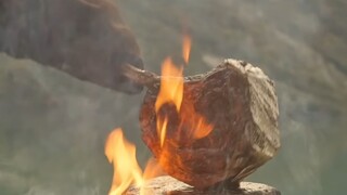 Steak Tomahawk dipanggang