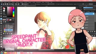 [Speedpaint] Original Character "Andita"