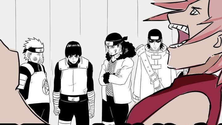 【Boruto 81】Sakura membawa nasi! Pahlawan Konoha berkumpul lagi! buatan sendiri.