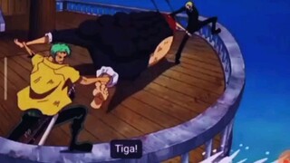 Zoro sama Sanji kalau sudah 1 frekuensi ya begini