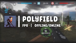 Game simulasi WW2 yang keren abis ✋🏽😳🤚🏽 || POLYFIELD