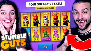 MEGA PACK OPENING POUR LES NOUVEAUX SKINS ! MISE A JOUR STUMBLE GUYS : NOUVELLE MAP !