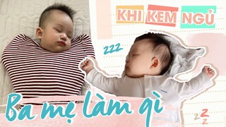 Ba mẹ làm gì khi con ngủ? | NEW PARENTS’ NIGHT-TIME ROUTINE