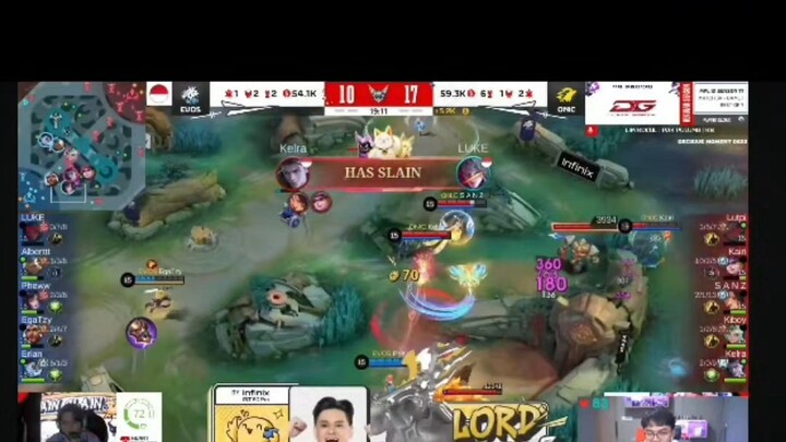 REAKSI MAS ADE EVOS  KALAH DI GAME 1,PADAHAL UDAH MENDOMINASI DARI AWAL WKWKW EVOS VS ONIC
