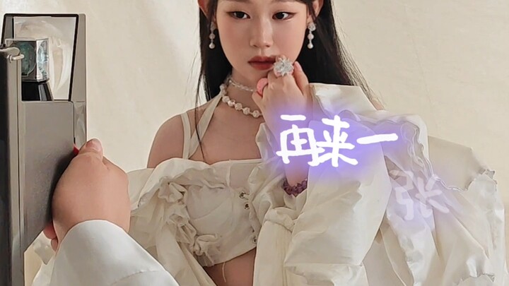 [Shen Jiarun NINA] Take a peel-apart film and polaroid~ Here comes the behind-the-scenes of the peel